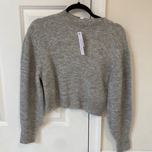 NWT topshop crop sweater